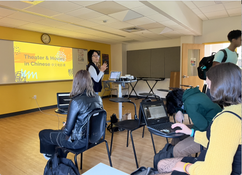 getting the students ready for class