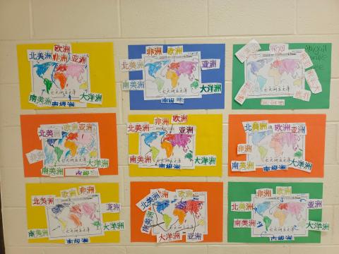 the World Map of Seven Continents