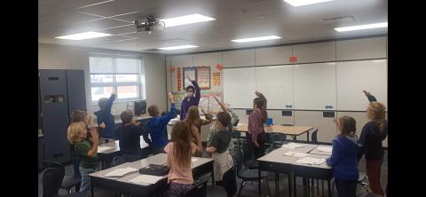 TPR actions help a lot in teaching the tones