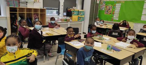 Kindergarten students