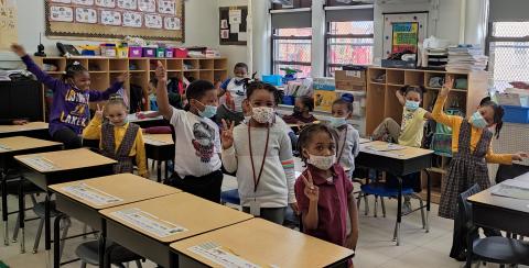 Kindergarten students