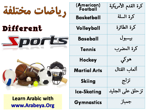 Sports الرياضات