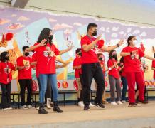 Students put on performances for Chinese New Year