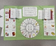 Students' hand-made book of Chinese New Year and Zodiac Signs