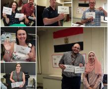 Outreach/ Egyptian Snacks and Arabic Greetings