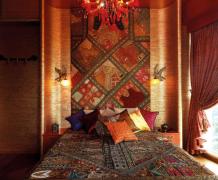 A Moroccan traditional bedroom