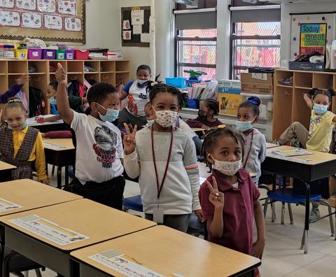 Kindergarten students
