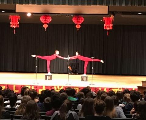 Spring Festival Celebrated at Captain Nathan Hale Middle School
