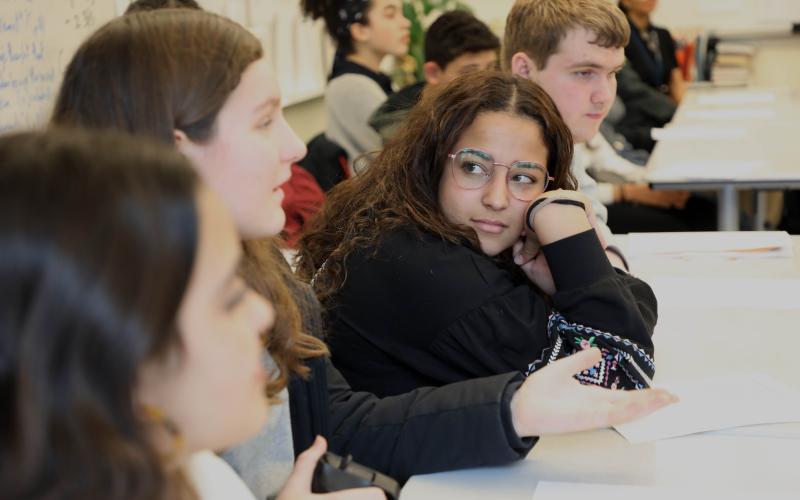 TCLP Exchange Teachers Facilitate Roundtable with U.S. and Visiting Egyptian Students