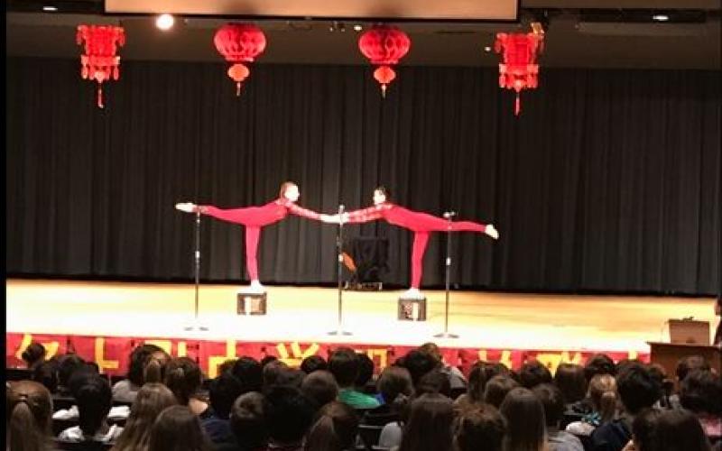 Spring Festival Celebrated at Captain Nathan Hale Middle School